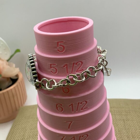 Plunder Sparrow Vintage Style Baby Bird Silver Tone Link Bracelet - Picture 5 of 7